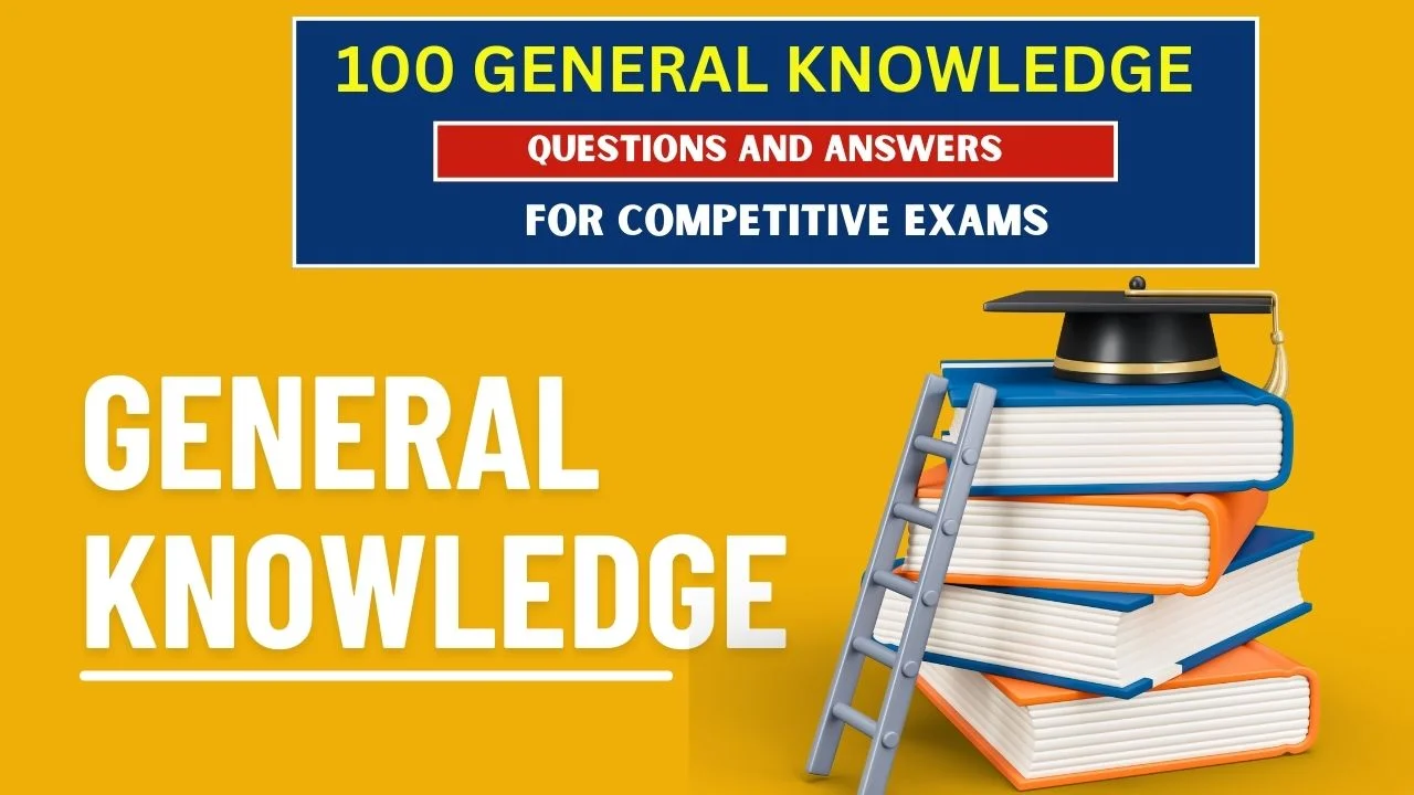100 Most Important GK Questions for Exams