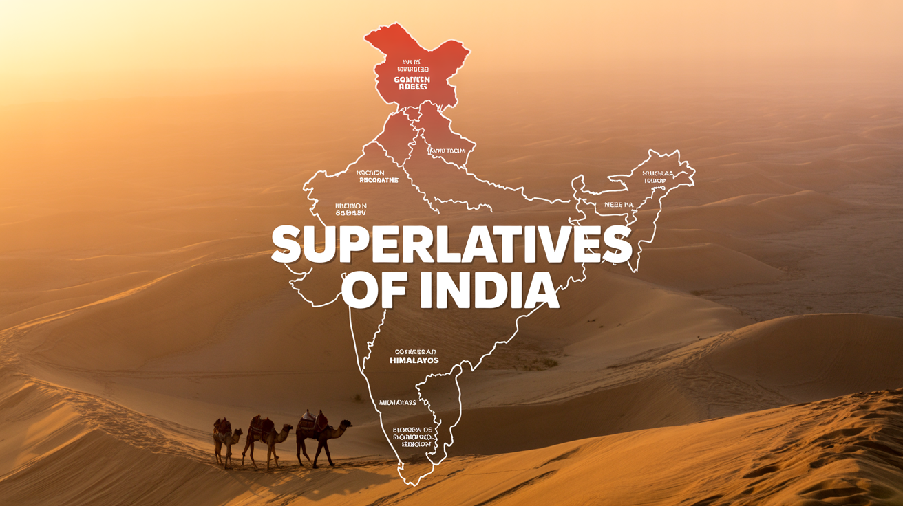 Superlatives of India (Largest and Longest)